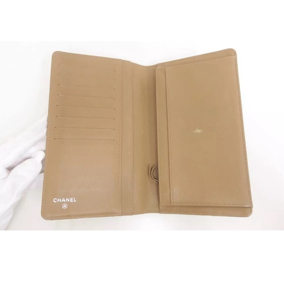 Authentic CHANEL Wallet Matelasse patent leather Bifold Long Wallet 💝 - Picture 6 of 8